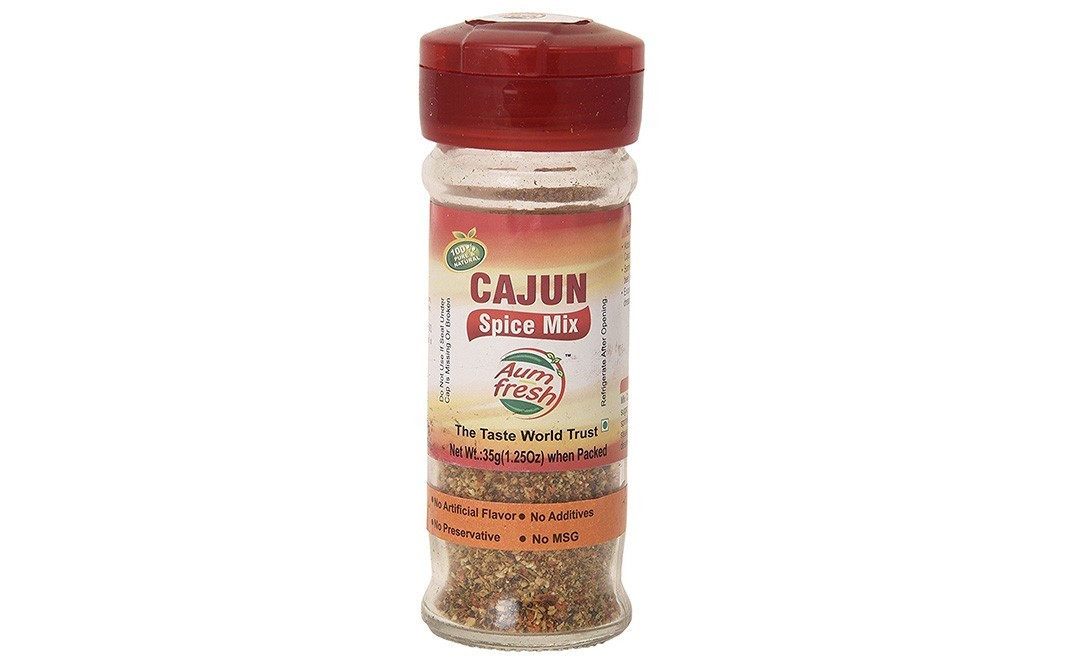 Aum Fresh Cajun Spice Mix    Bottle  35 grams